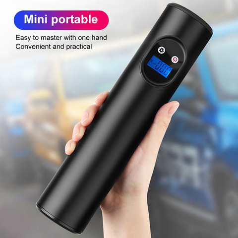 Wireless Air pump for car tyre inflator Tire 12V Air Compressor for cars Boat air bicycle pump Auto Tires ► Photo 1/6