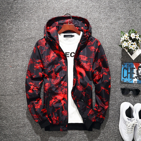 2022 Windbreaker Cycling Jackets Men Women Camouflage Bomber Male Baseball Hip Hop Coats Clothing Ropa Mujer Ciclismo Hombre ► Photo 1/6