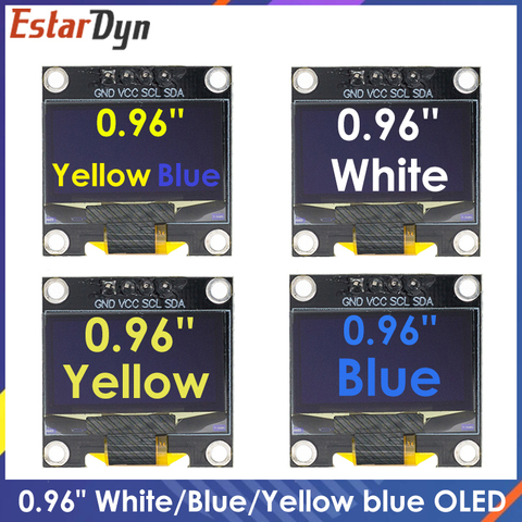 0.96 inch oled IIC Serial White OLED Display Module 128X64 I2C SSD1306 12864 LCD Screen Board for Arduino ► Photo 1/6