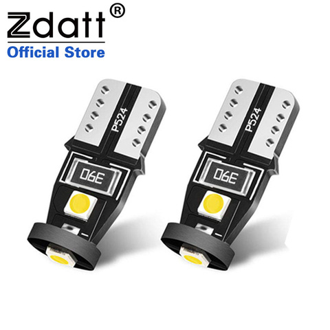 Zdatt 2PCS T10 W5W New High Quality LED Car Turn Side Light Marker Lamp 168 194 LED Auto Wedge Parking Bulb Car Styling ► Photo 1/6