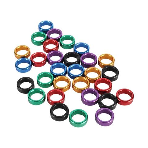 10 Pcs Inner Diameter 7.5mm Bird Aluminum Foot Rings Pigeon Identification Race Foot Rings Outdoor Flying Training Supplies ► Photo 1/6