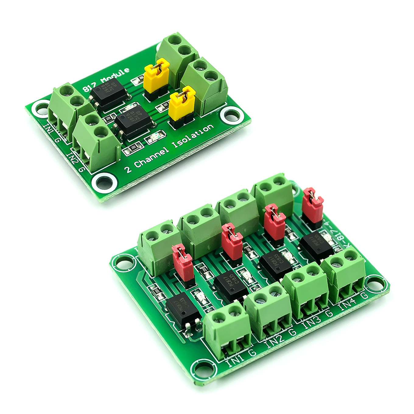 PC817 4-Channel Voltage Converter Module Optocoupler Isolation Driving Module 