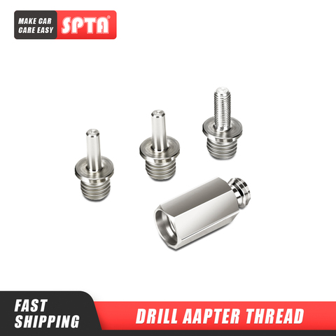 SPTA Car Polisher Adapter M14, M16, 5/8, 5/16-24 Thread Aluminium Alloy Adapter for Rotary Polisher or Electric Drill ► Photo 1/3