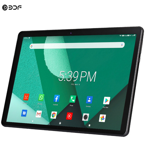 New Tablet Pc 10.1 inch Android 9.0 Tablets Octa Core Google Play 3g 4g LTE Phone Call GPS WiFi Bluetooth Tempered Glass 10 inch ► Photo 1/6