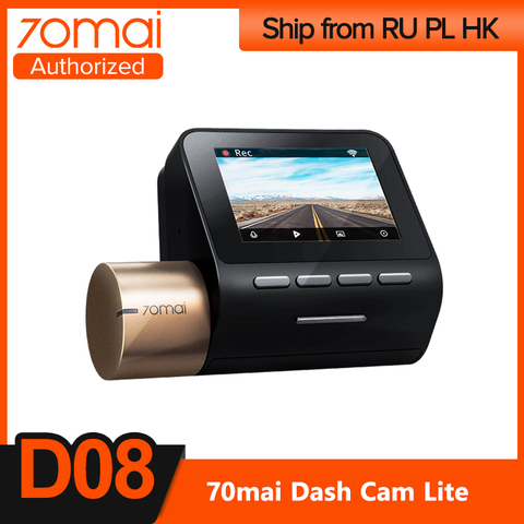 New 70mai Dash Cam Lite version 1080P 130FOV Night Vision 24H Parking Monitor Advanced Assistance System Driving Recorder ► Photo 1/6