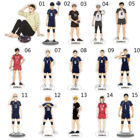 Anime Haikyuu Kageyama Figures  Haikyuu Acrylic Stand Figure