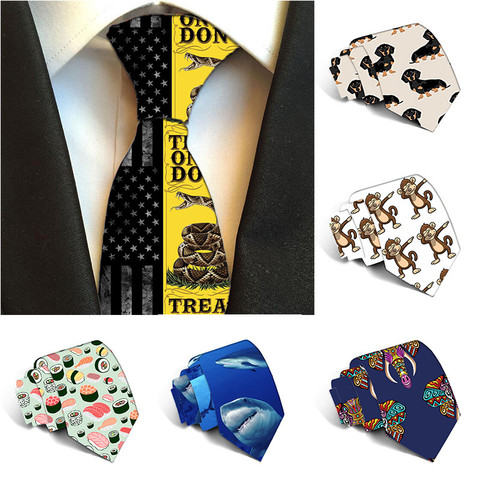 2022 New Design Fashion Polyester Neck Tie For Men 8 CM Casual Creative Ties Party Skinny Women Corbatas Hombre Cravat 8S-LD52 ► Photo 1/6