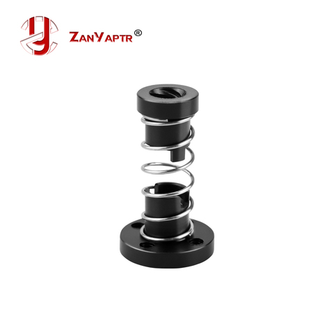 3D Printer T8 POM Anti Backlash Nuts For Lead 2mm / 4mm / 8mm Acme Threaded Rod Eliminate the gap Spring DIY CNC Accessories ► Photo 1/4