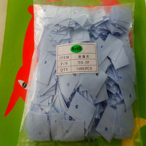 Free shipping 100 PCS Large TO-3P TO-247 silicone sheet insulation pads silicone insulation film ► Photo 1/2