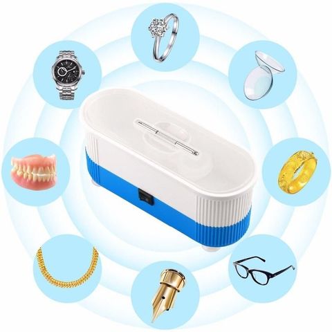 Glasses Washing Machine Ultrasonic Cleaning Machine 45000Hz High Frequency Vibration Wash Cleaner Washing Jewelry Glasses Watch ► Photo 1/6