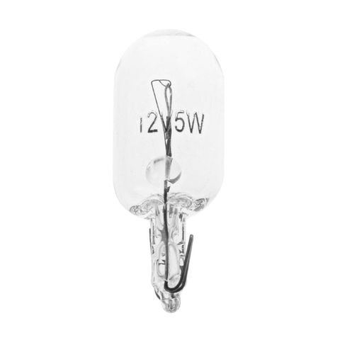 10Pcs T10 W5W White Color 5W 194 501 Halogen Bulb Side Wedges Car Light Source Instrument Lamp ► Photo 1/6