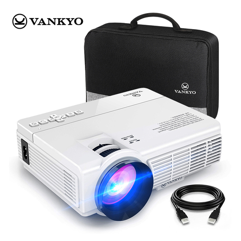 VANKYO Mini Projector 1920*1080P 170'' Display Portable Projector for home with 40000 Hrs LED Lamp Life TV Stick PS4 HDMI ► Photo 1/6