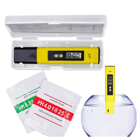 10pcs Protable Digital PH Meter LCD Pen Monitor 0.01 Tester Aquarium Pool Water automatic calibration with retail box 30%off ► Photo 1/6