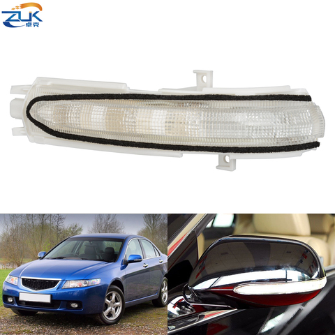 ZUK Exterior Reaview Mirror Turn Signal Light For Acrua TSX 2004-2008 For HONDA ACCORD 2002-2008 Blinker Indicator Lamp ► Photo 1/6