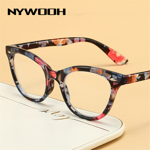 NYWOOH Cat Eye Reading Glasses Women Anti Blue Light Computer Presbyopic Eyeglasses Diopter +1.0 1.5 2.0 2.5 3.0 3.5 4.0 ► Photo 1/6