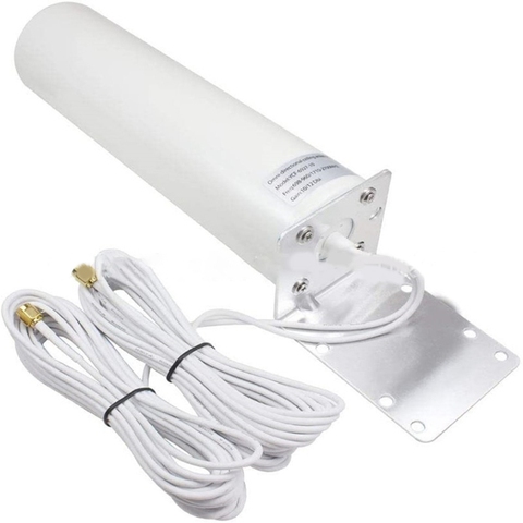 High gain 3G 4G LTE outdoor signal amplification barrel antenna 4GLTE router demodulator gateway antenna ► Photo 1/1