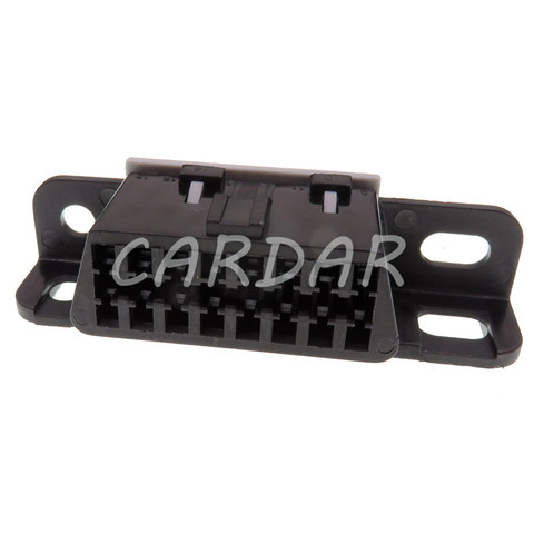 1 Set 16 Pin OBD2 OBD-II Socket Automotive Diagnostic Interface OBDII OBD 2 Connector For VW GM Wuling ► Photo 1/4