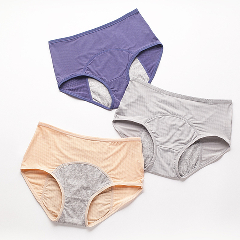 Size L-7xl Leak Proof Menstrual Panties Physiological Pants Women