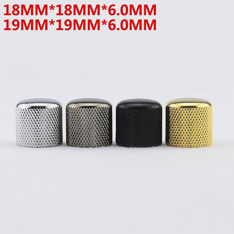 1 Piece GuitarFamily Dome Metal Knob For Electric Guitar Bass 18 Splines  18MM*18MM*6.0MM  ( #0319 ) MADE IN KOREA ► Photo 1/5