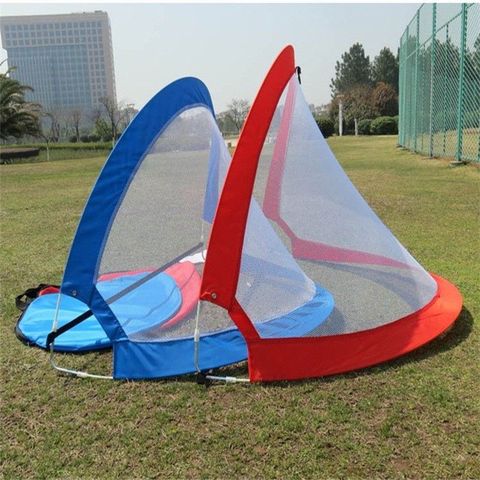 1 Piece Foldable Football Net Goal Gate Extra-Sturdy Soccer Ball Practice Gate Children Students Soccer Goal ► Photo 1/6