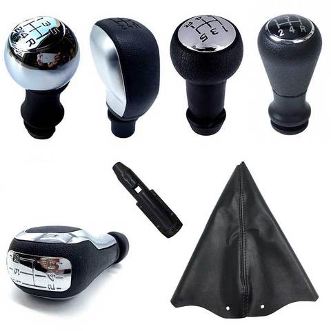 Gear Shift Knob Boot Cover for CITROEN C1 C3 C4 /For PEUGEOT 106 107 205 206 207 306 307 308 309 405 406 407 508 605 607 806 807 ► Photo 1/6