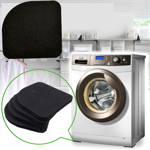 4pcs Heavy Duty Washer/Dryer Anti-Vibration Anti-Slip Washing