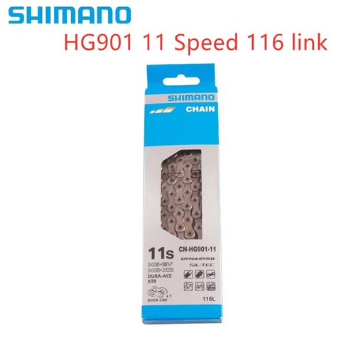 SHIMANO Dura Ace XTR CN-HG901 9000  11S Speed Chain 116L With Quick Link HG901 Chain For M9000 6800 5800 with original box ► Photo 1/1