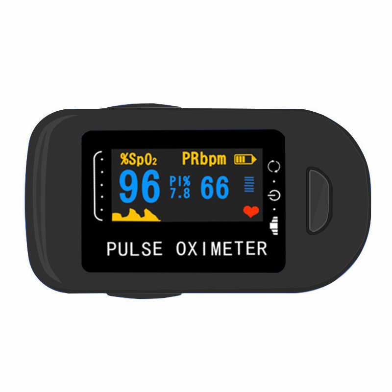 Medical Pulse Oximeter Monitor Finger Pulse Oxymeter Digital Oxygen