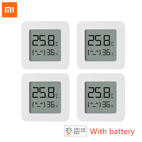 XIAOMI Mijia Bluetooth Thermometer 2 Wireless Smart Electric Digital Hygrometer Thermometer Work with Mijia APP ► Photo 1/3