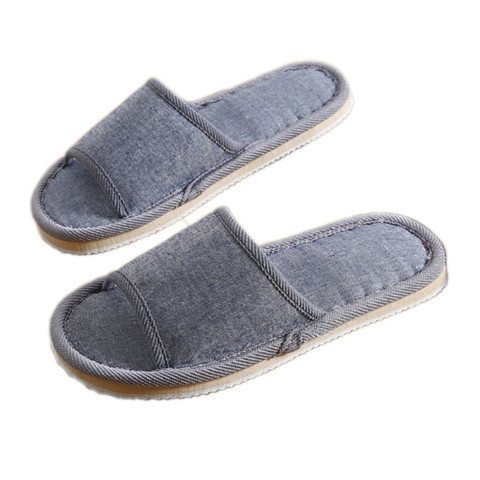 Home Slippers Indoor Floor Shoes Silent Sweat Slippers For Summer Women Sandals Slippers ► Photo 1/6