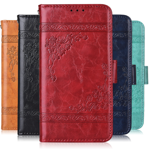 Wallet TPU case for ASUS ZenFone Max Pro M1 ZB602KL Flip case with Strap,100% special PU leather embossing flower book case ► Photo 1/6