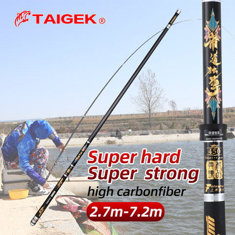 Fishing Rod Telescopic Carbon Fiber Fishing Rod Ultra-Light Hard