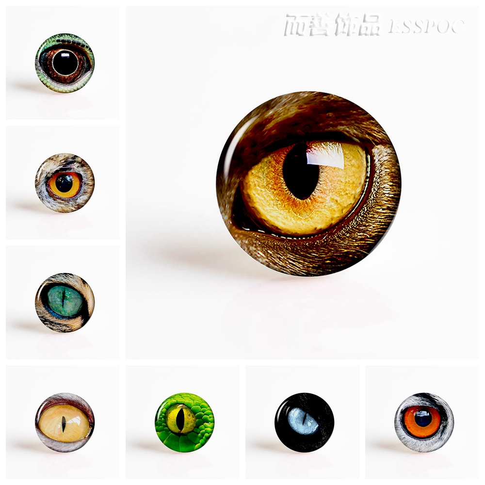 5Pcs/lot Animal Eyes Dragon Snake Owl Cat Tiger Eyes Glass Cabochon 25MM  Handmade Jewelry Supply for DIY Necklace Bracelet eye - Price history &  Review, AliExpress Seller - ESSPOC AngelJewelry Store