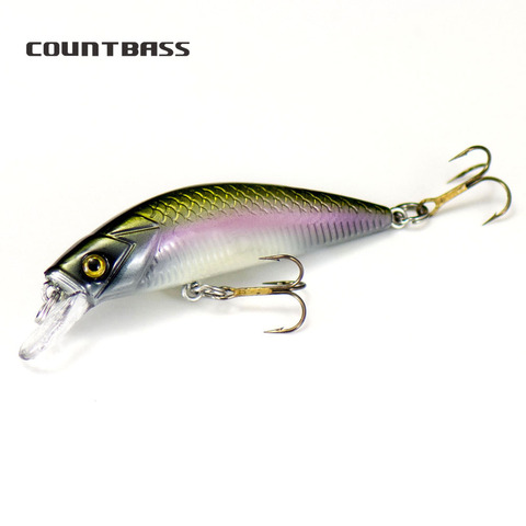 1pc Countbass Heavy Sinking Minnow 50mm 6.2g Wobblers Angler's Lure for Fishing Freshwater Trout Bass Pike Professional Leurre ► Photo 1/6