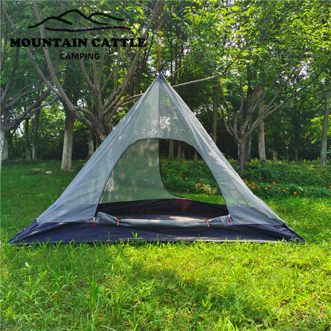 Hanging Inner Tent  For Pyramid Teepee Outdoor Ultralight Mosquito Repellent Mesh Net Tent  Summer Camping Tent 220*85*140cm ► Photo 1/6