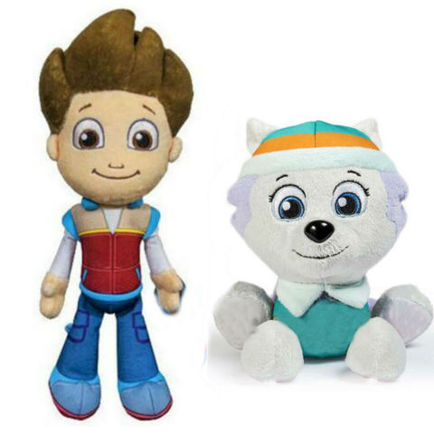 100% New Paw Patrol 2022 Hot 20cm Everest Tracker apollo ryder Plush figure Toys Model Doll children toy kids Birthday gift ► Photo 1/6