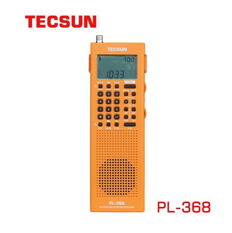 Original TECSUN PL-368 Portable DSP E FM-Stereo MW SW SSB World Band Stereo Radio PL368 Full Band  64-108MHZ ► Photo 1/6