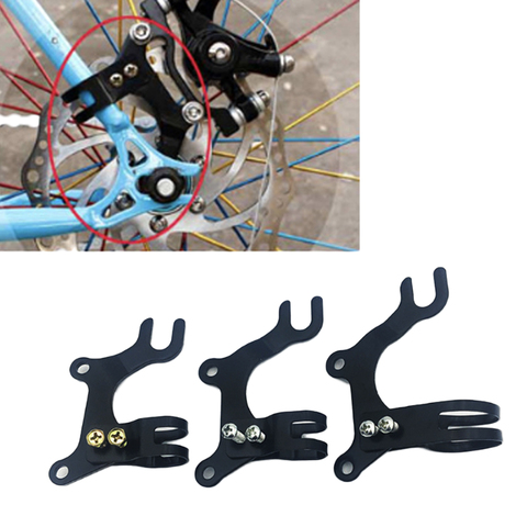 Mountain Bike Disc Brake Adapter Bicycle Bracket Adapter Switch Holder Black 160-22MM Rear / 160-31MM Front ► Photo 1/6