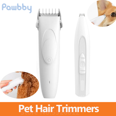 Pawbby Pets Shaver Professional Dog Cat Grooming Electrical Pet Hair Clippers USB Rechargable Trimmers ► Photo 1/6