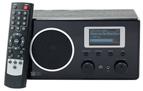 Ocean Digital WiFi Internet Radio with Alarm Clock, FM Tuner