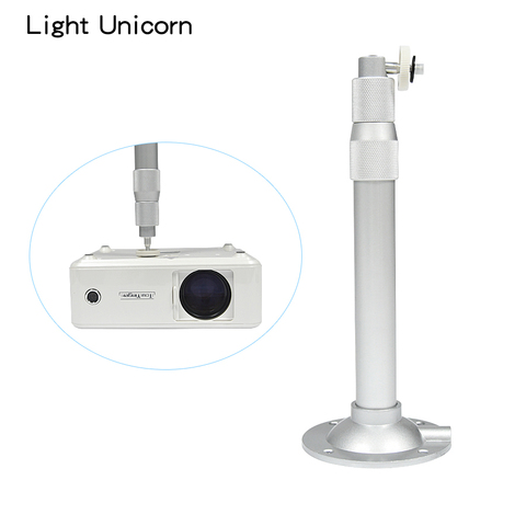 Light Unicorn High Quality Hanger 90-Degree Adjustable Mini LCD DLP projector ceiling wall mount Metal Bracket Holder Hanger ► Photo 1/6