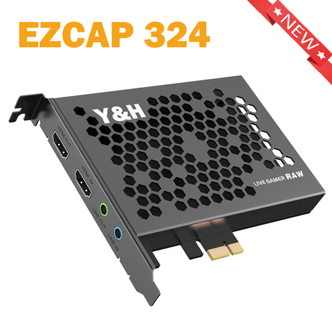 EZCAP 324 PCI-E Video Capture Card 4K30P/1080P120 Game Record and Live Stream, for PS4, Xbox One,Wii U,Nintendo Switch ► Photo 1/6