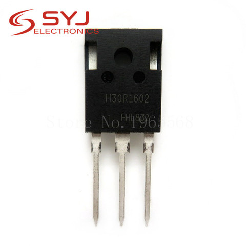 10pcs/lot H30R1602 30R1602 IGBT TO-3P 30A 1600V In Stock ► Photo 1/1