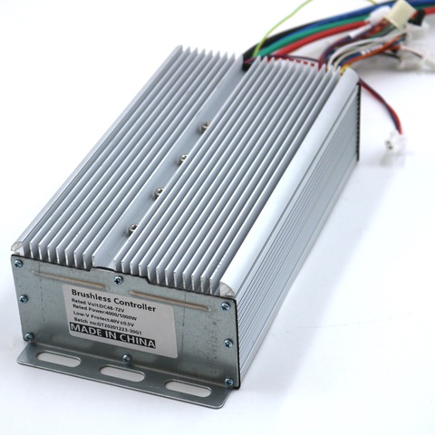 30 Mosfet 4000-5000W 48V-72V 100Amax BLDC motor controller, EV brushless Sensored speed controller ► Photo 1/3