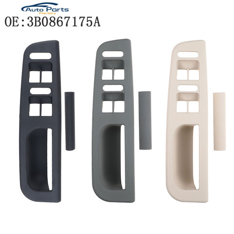 New Door Handle Trim & Master Window Switch Control Panel For Passat B5 Bora Golf MK4 Superbe 3B0867175A ► Photo 1/6