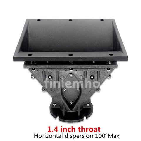 Line Array Speaker Treble Horn Accessories 1.4 inch Throat For 3 Inch Voice Coil HF Speaker Professional Audio DJ Mixer WS2414 ► Photo 1/4