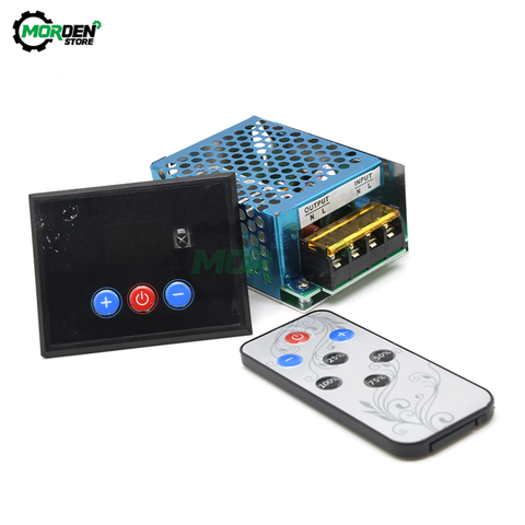 4KW AC 220V Smart Digital Display SCR Voltage Regulator Touch/Button Isolated Power Supply Buzzer Infrared Remote Control ► Photo 1/6