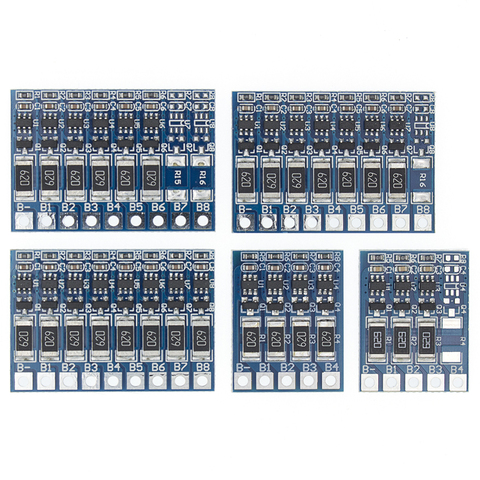 5S 21V 4.2V Balance Function Protection Board 68mA 5S Li-ion Lipo Battery Lithium 18650 Batteries Balanced Module BMS PCB ► Photo 1/6