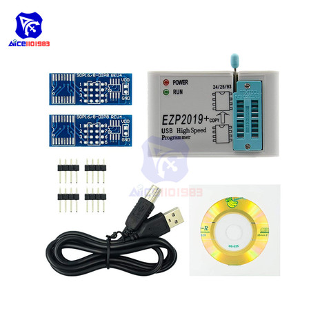 diymore EZP2022+ High Speed USB SPI Falsh Programmer Universal Chip Device Support 32M Flash 24 25 93 EEPROM 25 Flash Bios Chip ► Photo 1/6