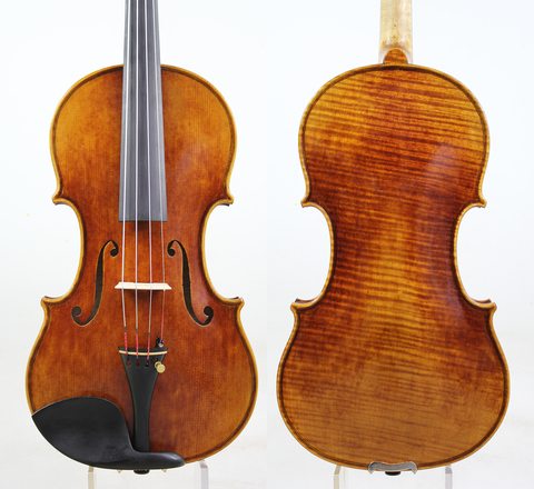 60-y old Spruce!Guarnieri 'del Gesu''Ole Bull' Violin violino Copy! M9018 One Pc Back!Concert 4/4 Violin, Top Oil Varnish ► Photo 1/6